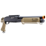 Tactical Force Tri Shot Airsoft Shotgun Black Tan