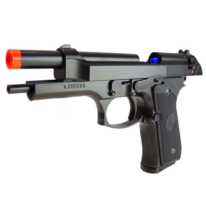 KJW M9 Full Metal Gas Blow Back Airsoft Pistol Black