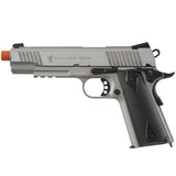 Elite Force 1911 Tac Airsoft Pistol Silver Black