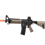 Elite Force M4 CQBX AEG Airsoft Rifle Black Tan