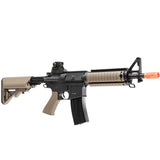 Elite Force M4 CQBX AEG Airsoft Rifle Black Tan