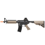 Elite Force M4 CQBX AEG Airsoft Rifle Black Tan