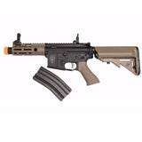 Elite Force M4 CQCX AEG Airsoft Rifle Black Tan