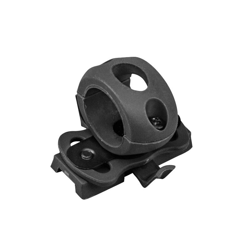 Valken Tactical Flashlight Swivel Clamp Helmet Accessory Black