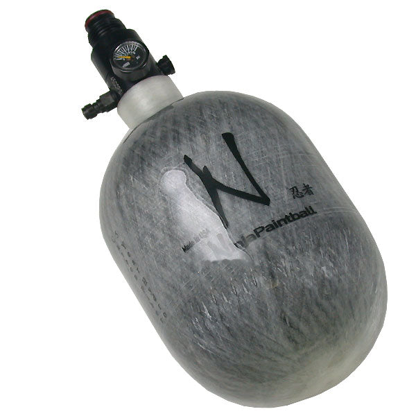 Ninja Ultralite 50 ci 4500 psi Carbon Fiber Air Tank Grey