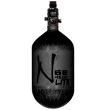 Ninja Lite 68ci 4500psi Carbon Fiber Air Tank w Ultralite Regulator Translucent Black