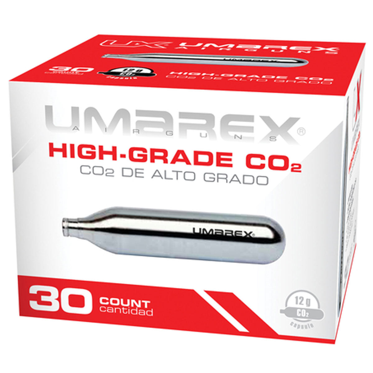 Umarex High Grade 12 Gram Co2 Cartridge 30 Pack