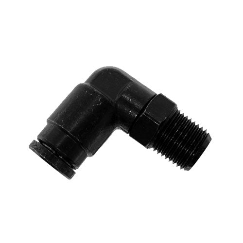 Macroline Fitting 90 Degree Swivel - Black