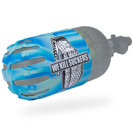 Bunkerkings Knuckle Butt Tank Cover WKS Grenade Cyan