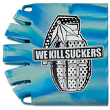 Bunkerkings Knuckle Butt Tank Cover WKS Grenade Cyan