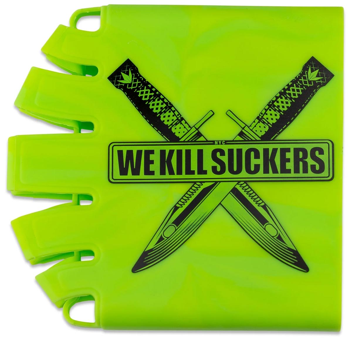 Bunkerkings Knuckle Butt Tank Cover WKS Knife Lime