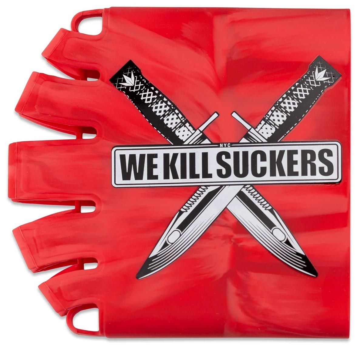 Bunkerkings Knuckle Butt Tank Cover WKS Knife Red