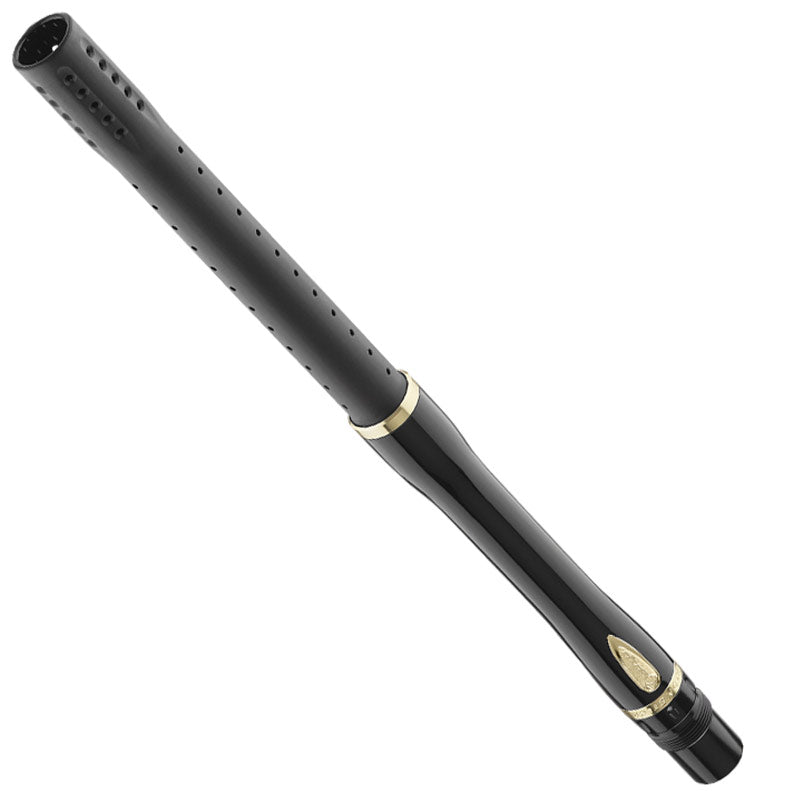 Dye Glass Fiber Boomstick Barrel Black/Gold Autococker Thread - 15 Inch