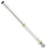 Dye Glass Fiber Boomstick Barrel White/Gold Autococker Thread - 15 Inch