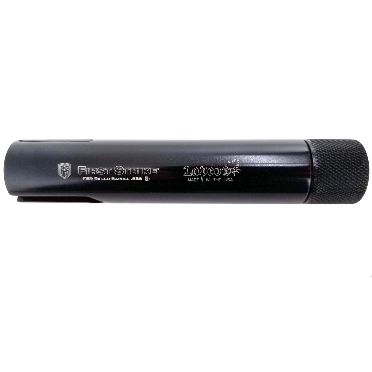 Lapco FSC Rifled FSR Paintball Barrel 5.12 Inch .686 Bore