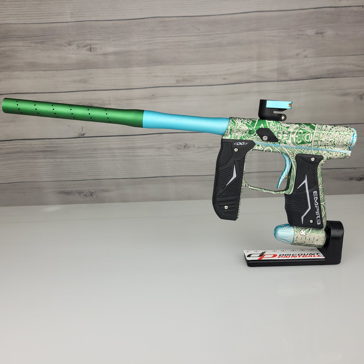 USED Empire Axe 2.0 Green Aqua Mayan Laser w/OLED USED