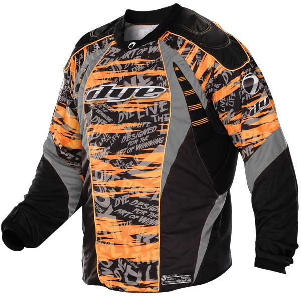 Dye C12 Paintball Jersey 2012 Tiger Orange