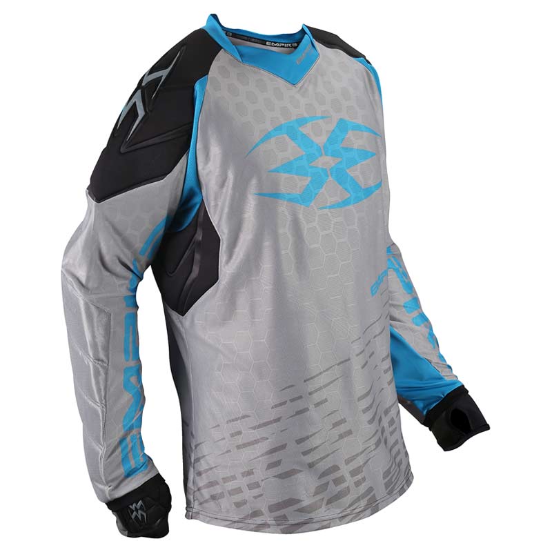 Empire 2015 Contact F5 Paintball Jersey Grey/Blue