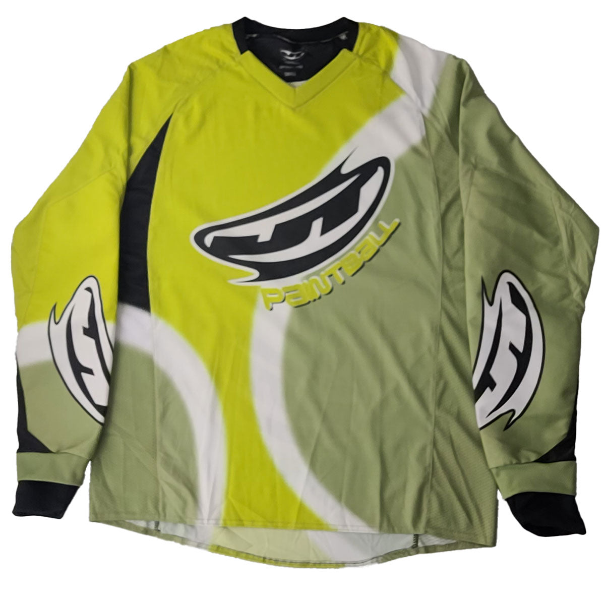 JT Paintball Custom Paintball Jersey Green Lime