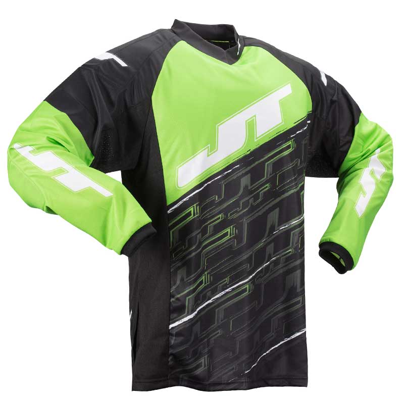 JT Tournament Paintball Jersey Neon Green