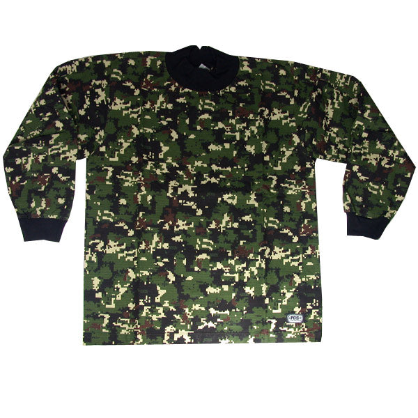 PCS Evasion Paintball Jersey Digital Jungle Camo - Medium