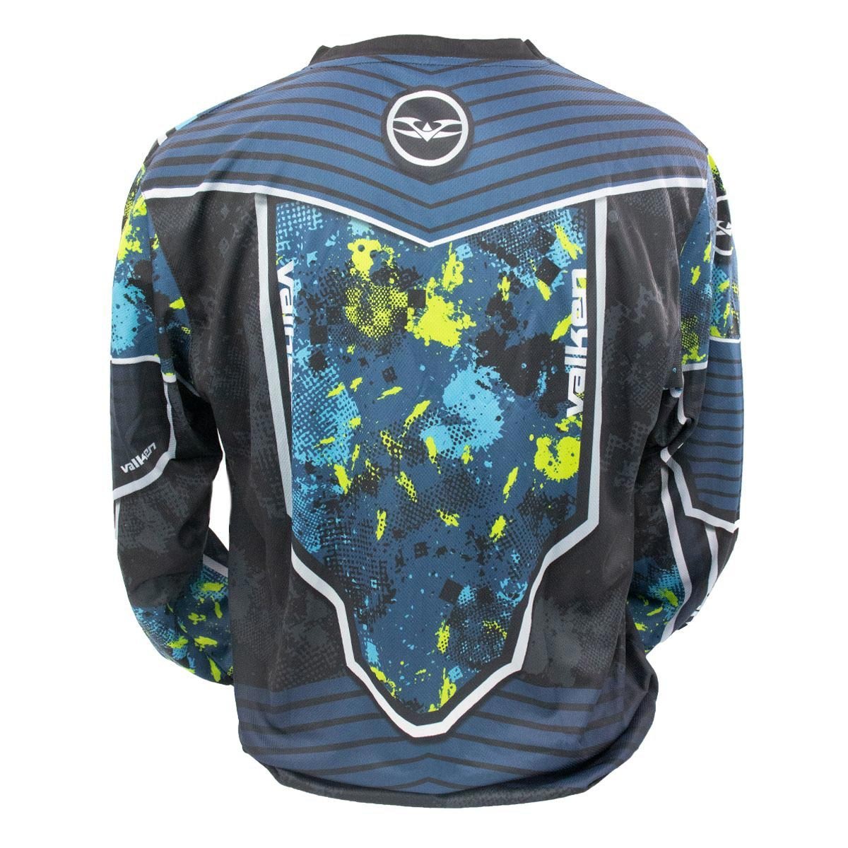 Valken Fate GFX Paintball Jersey Navy Abstract