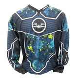 Valken Fate GFX Paintball Jersey Navy Abstract