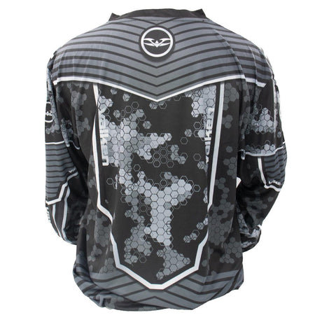 Valken Fate GFX Paintball Jersey 3D Cube Grey Camo