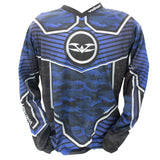 Valken Fate GFX Paintball Jersey Digi Tiger Blue Camo