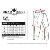 Bunkerkings Featherlite Fly Pants Black