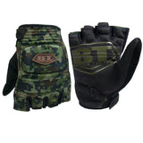 BT 2011 Combat Paintball Gloves Half Finger Woodland Digital Camo