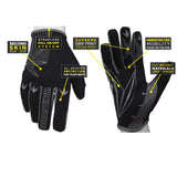 Bunkerkings Fly Paintball Gloves Black