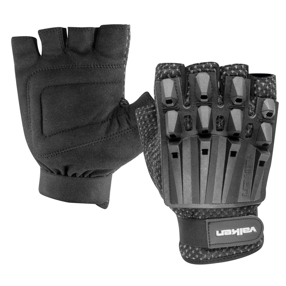 Valken Alpha Half Finger Gloves Black