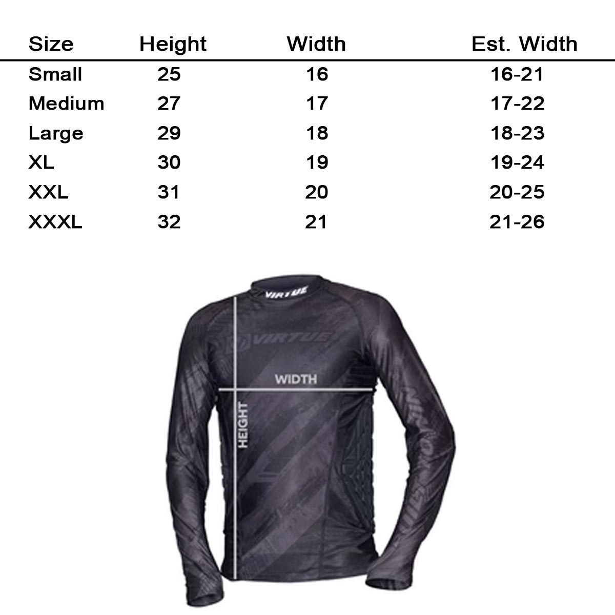 Virtue Breakout Padded Compression Top Long Sleeve