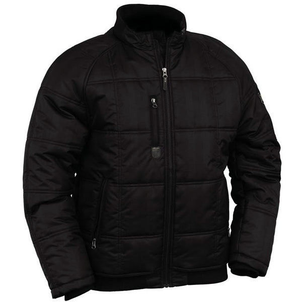 Dye Paintball Puff Bomber Jacket Black