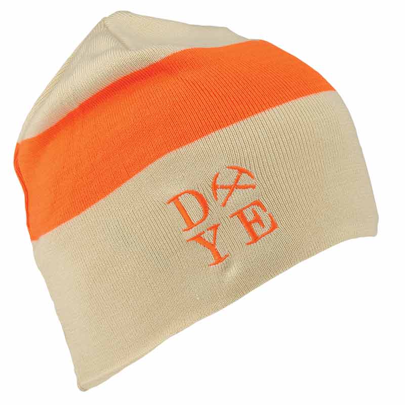 Dye 2014 Beanie 3AM Tan Hunter Orange