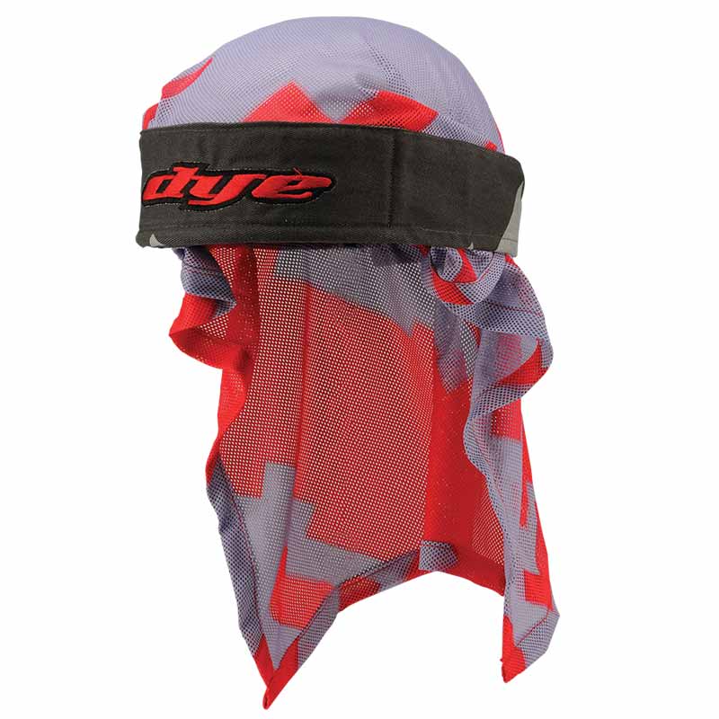 Dye 2014 Head Wrap Airstrike Grey Red