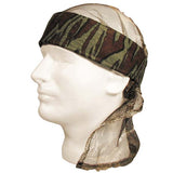 Sandana Pro Line Paintball Head Wrap Vintage Green SnakeStripe