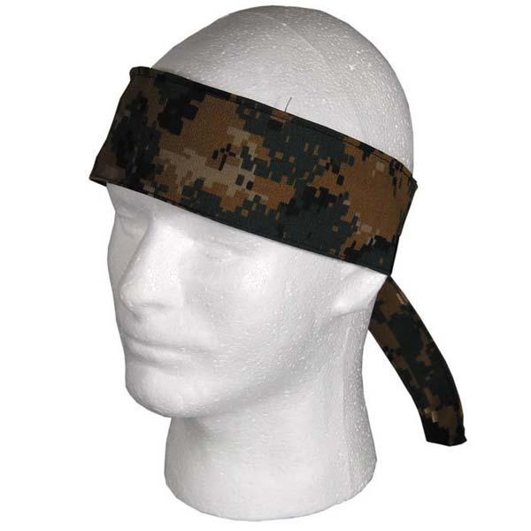 Sandana Paintball Head Band Digital Woodland (MARPAT)