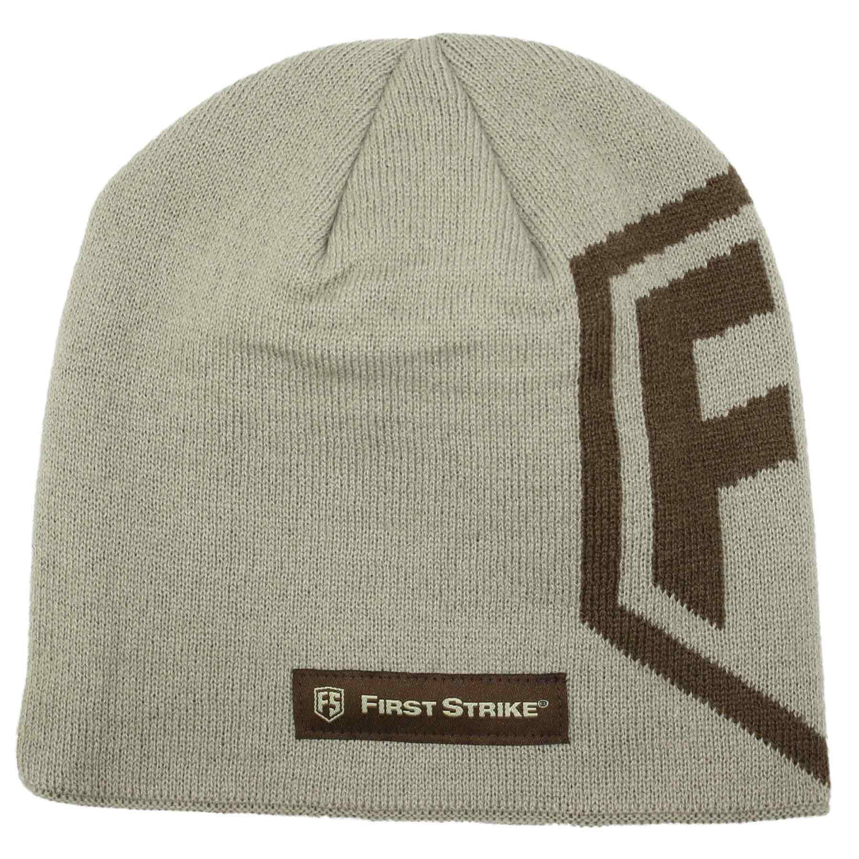 First Strike Beanie Tan