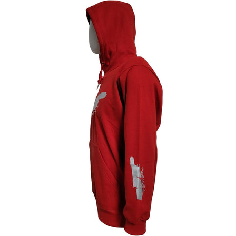 JT Paintball Hoodie Buckeyes Red Silver