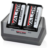 Tenergy Valor 9.6V NiMH Rechargeable Battery Kit with Charger and 2X Batteries