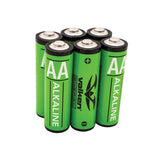 Valken Energy AA Alkaline Battery 6 Pack