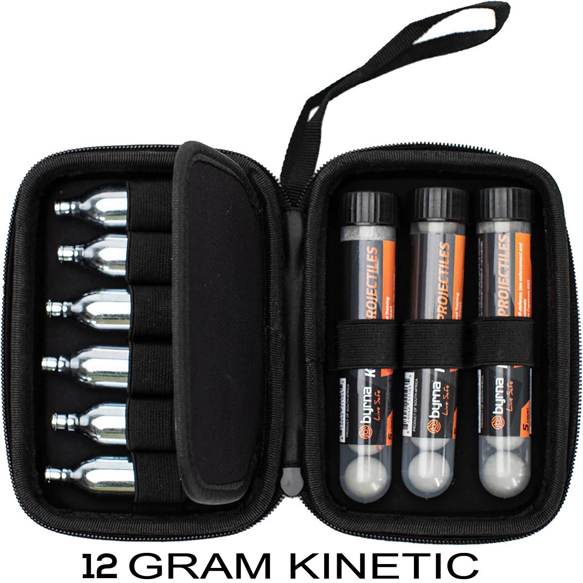 Byrna 12 Gram Carry Case With Kinetic Rounds