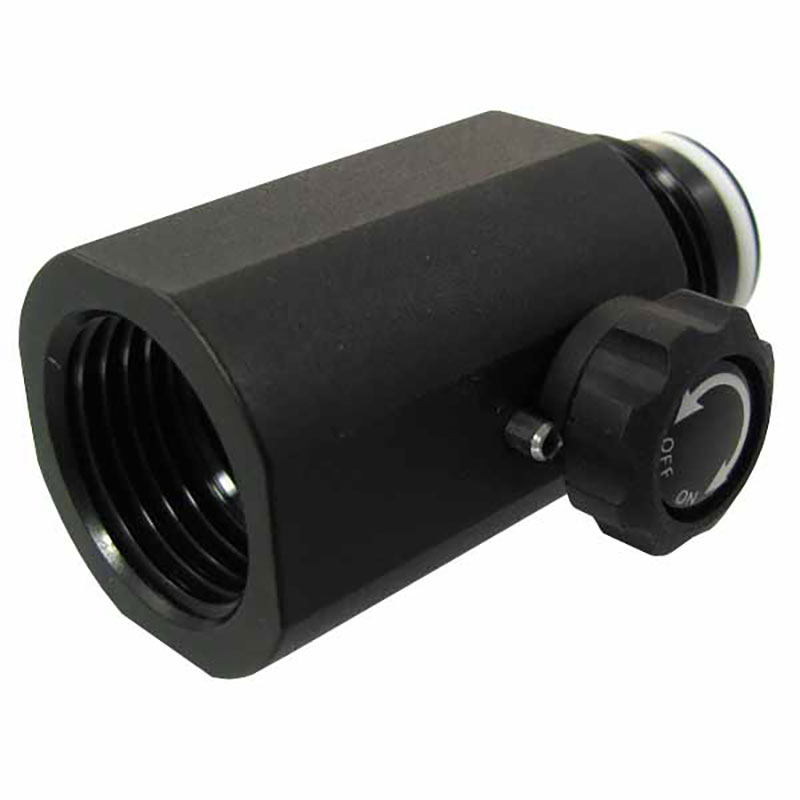 GOG On/Off Preset Valve Adapter Black