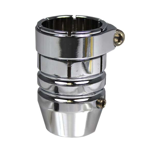 Check It Paintball Spyder Sure Fit Feed Adaptor Chrome