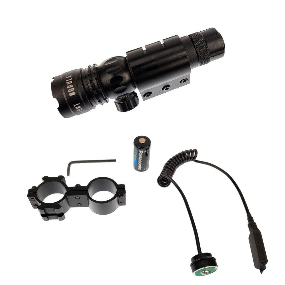 TSI Optics Green Laser Deluxe Kit Barrel and Rail Mount Ultra Bright