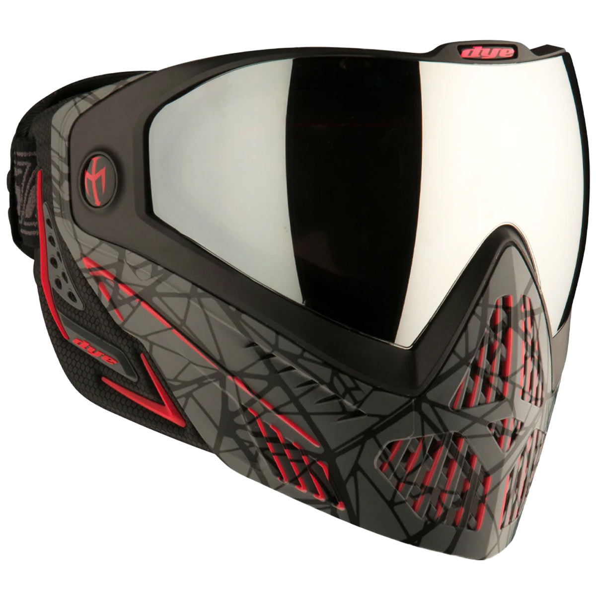 Dye I5 Paintball Mask Ironmen Black Red