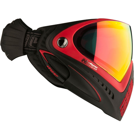 Dye i4 Pro Paintball Goggle Black Red Meltdown