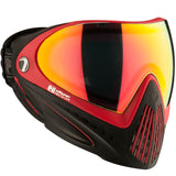 Dye i4 Pro Paintball Goggle Black Red Meltdown